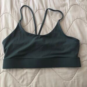 SHEIN Dark Teal Sports Bra